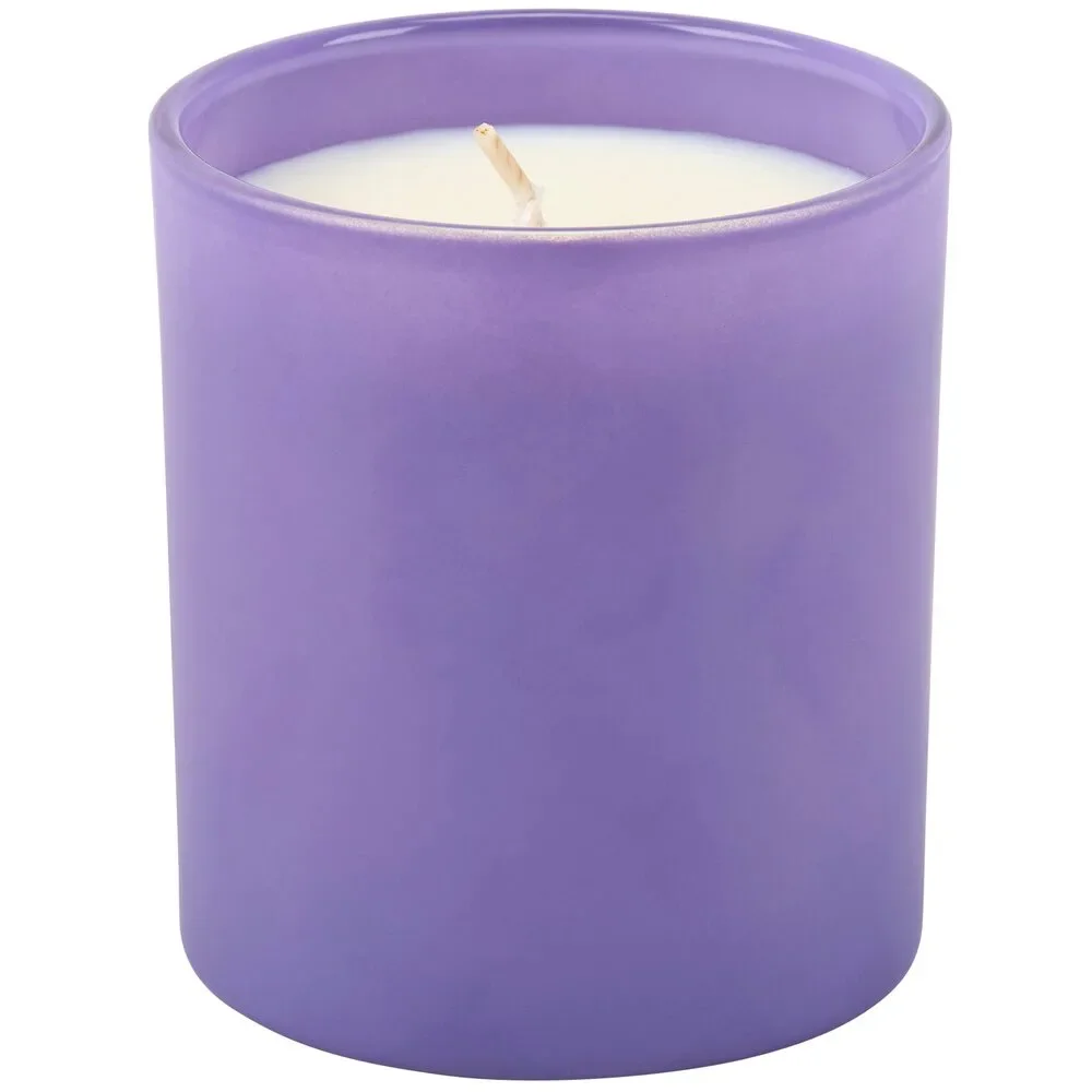 This Candle Smells Great Soy Candle | Festive Plum Scent | Purple Glass | 35hr